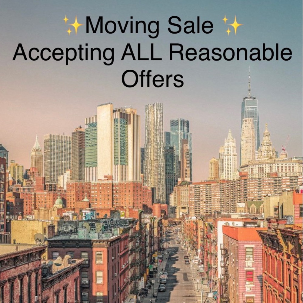 MOVING SALE